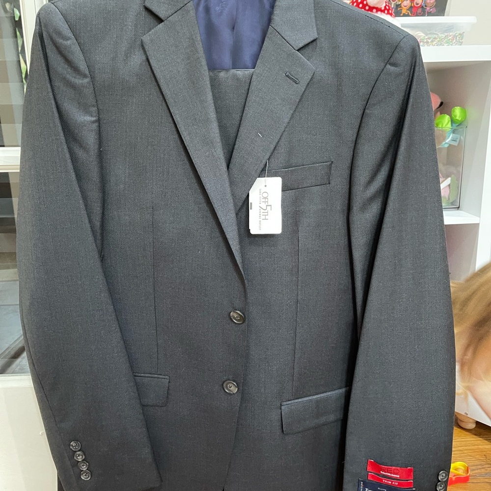 COPY - Ermenegildo Zegna Dark Charcoal Gray Suit